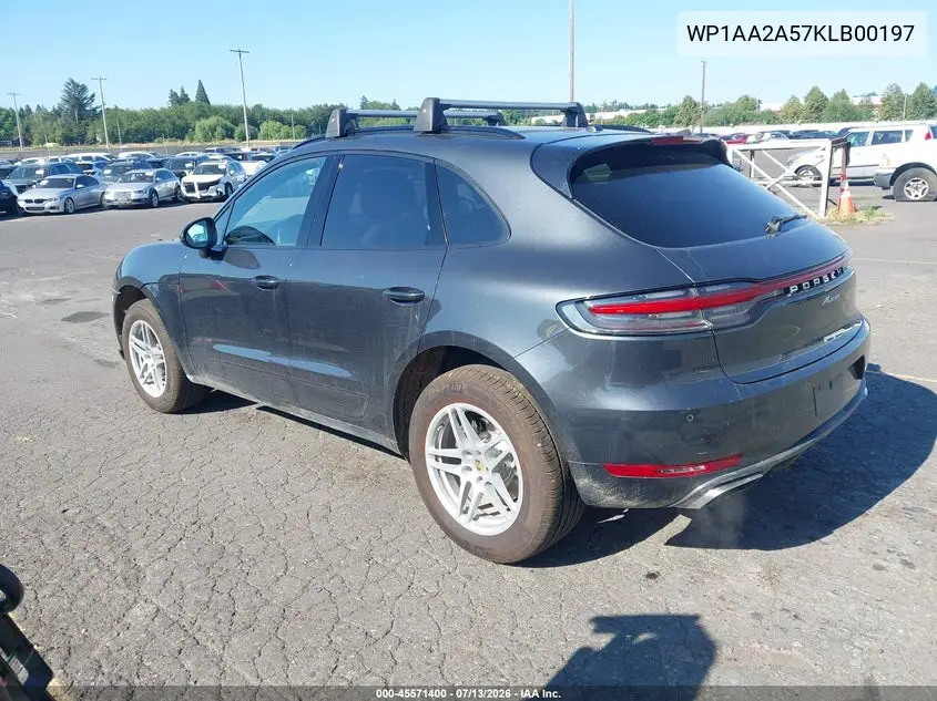 2019 Porsche Macan VIN: WP1AA2A57KLB00197 Lot: 45571400