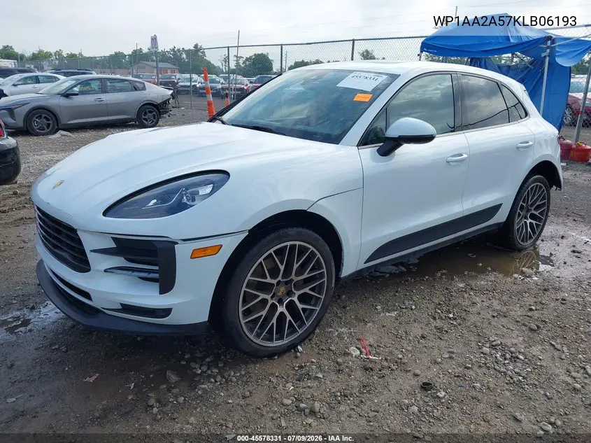 2019 Porsche Macan VIN: WP1AA2A57KLB06193 Lot: 45578331