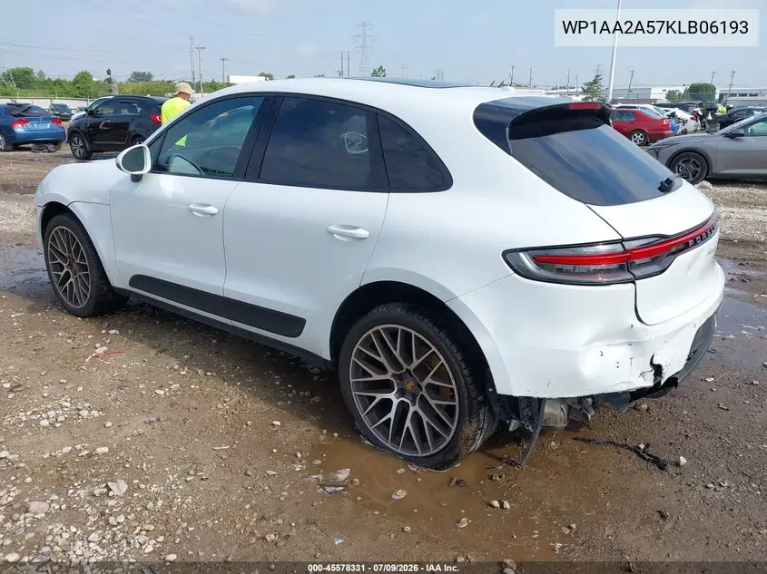 2019 Porsche Macan VIN: WP1AA2A57KLB06193 Lot: 45578331