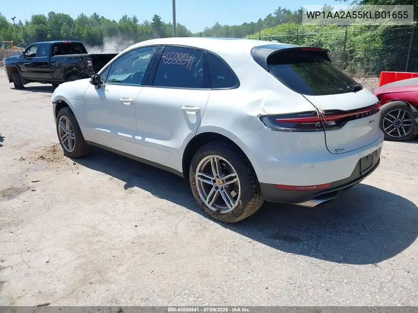 2019 Porsche Macan VIN: WP1AA2A55KLB01655 Lot: 45588541