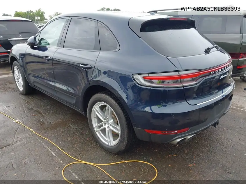 2019 Porsche Macan S VIN: WP1AB2A50KLB33393 Lot: 45588879