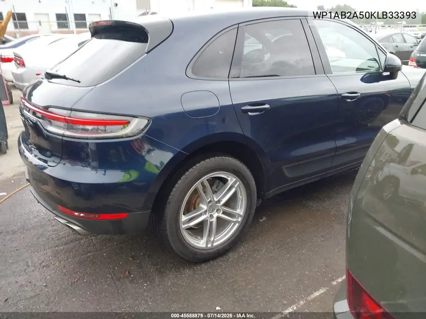 2019 Porsche Macan S VIN: WP1AB2A50KLB33393 Lot: 45588879