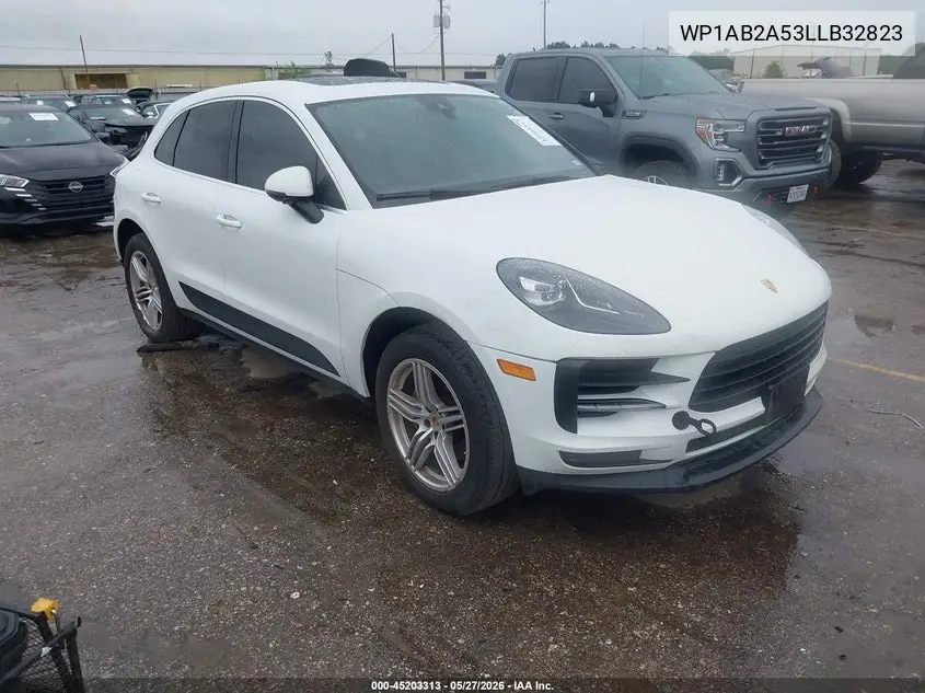 2020 Porsche Macan S VIN: WP1AB2A53LLB32823 Lot: 45203313