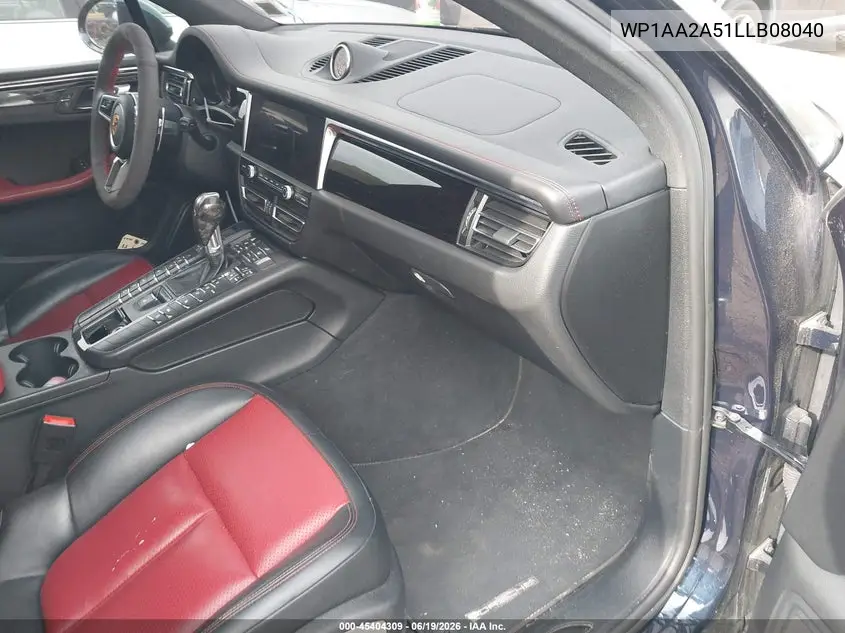 2020 Porsche Macan VIN: WP1AA2A51LLB08040 Lot: 45404309