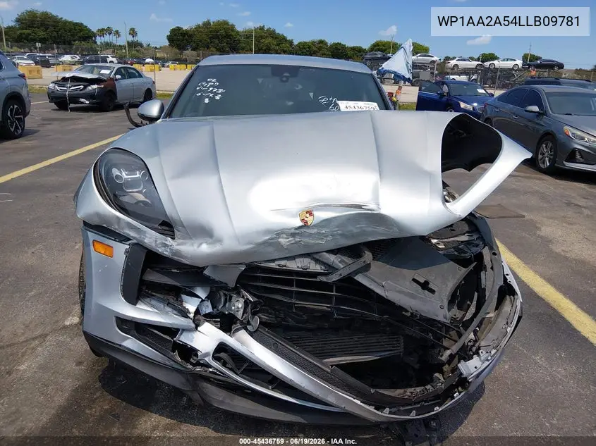 2020 Porsche Macan VIN: WP1AA2A54LLB09781 Lot: 45436759