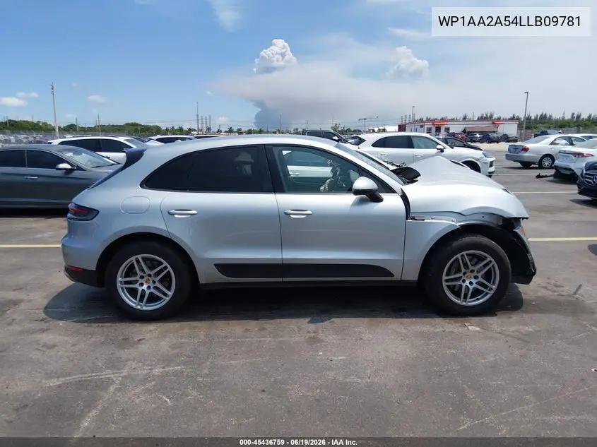 2020 Porsche Macan VIN: WP1AA2A54LLB09781 Lot: 45436759