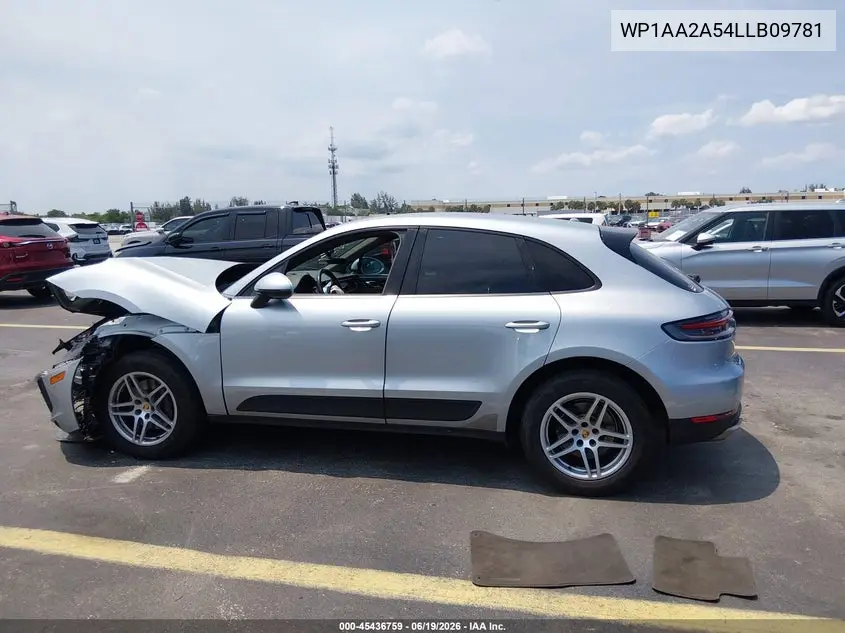 2020 Porsche Macan VIN: WP1AA2A54LLB09781 Lot: 45436759