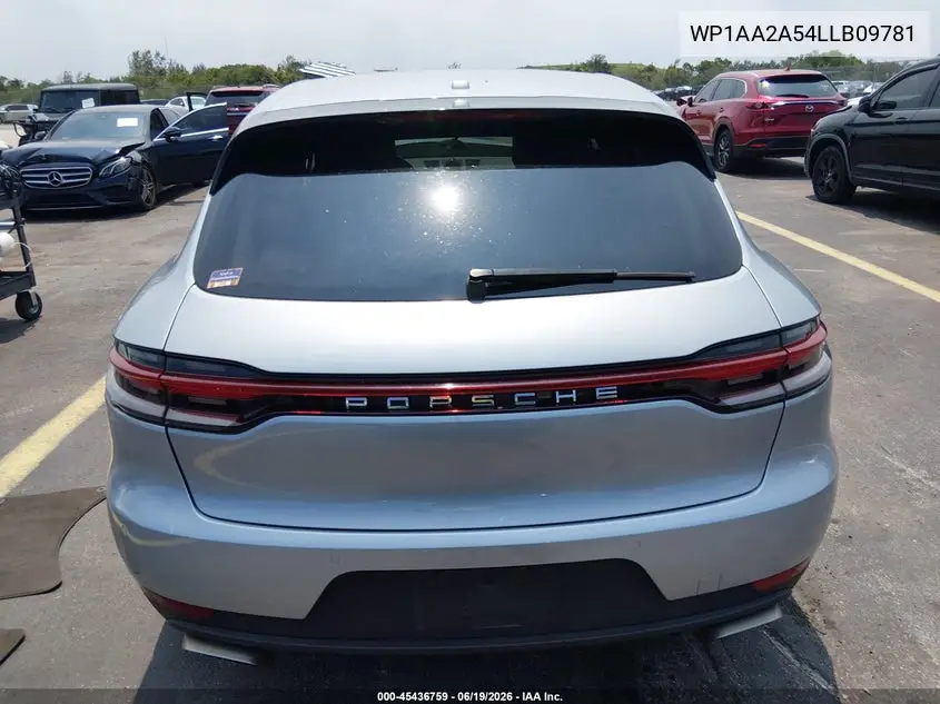 2020 Porsche Macan VIN: WP1AA2A54LLB09781 Lot: 45436759