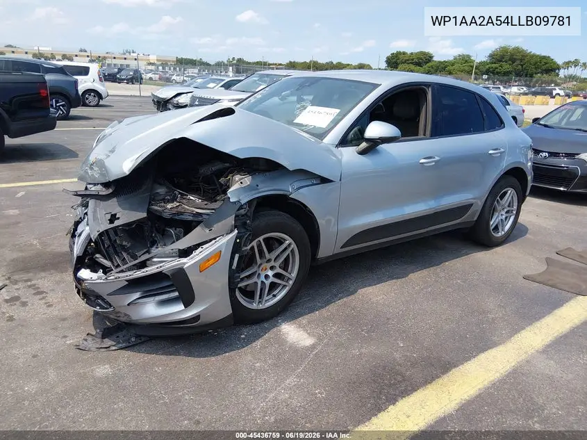 2020 Porsche Macan VIN: WP1AA2A54LLB09781 Lot: 45436759