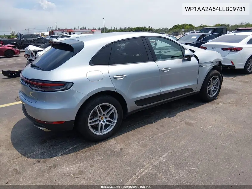 2020 Porsche Macan VIN: WP1AA2A54LLB09781 Lot: 45436759