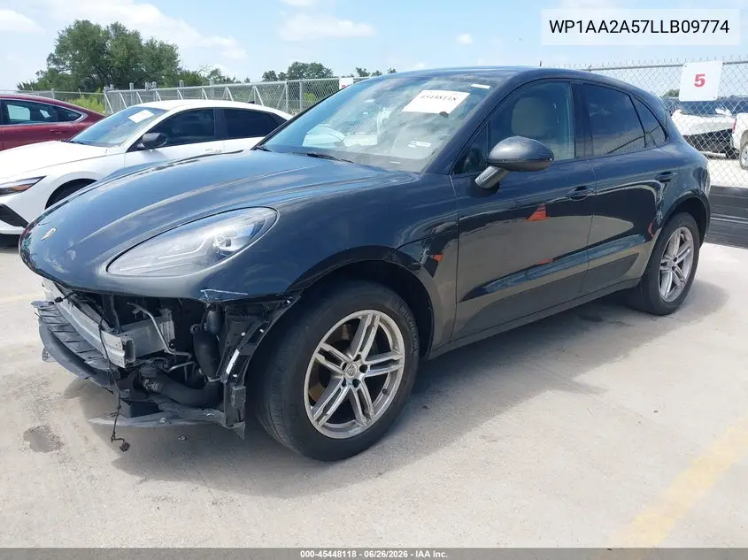 2020 Porsche Macan VIN: WP1AA2A57LLB09774 Lot: 45448118