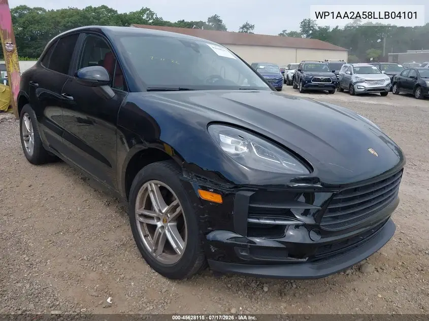 2020 Porsche Macan VIN: WP1AA2A58LLB04101 Lot: 45628115