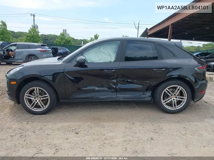 2020 Porsche Macan VIN: WP1AA2A58LLB04101 Lot: 45628115