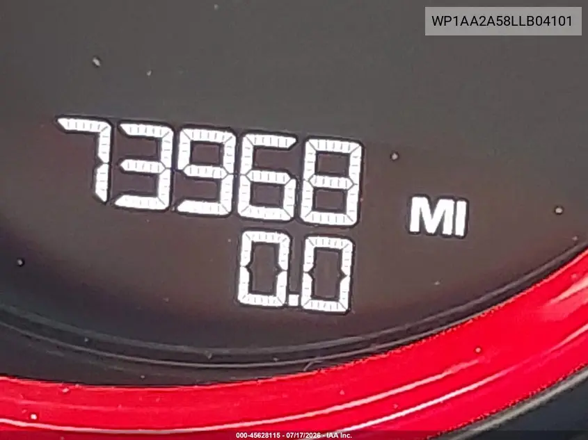 2020 Porsche Macan VIN: WP1AA2A58LLB04101 Lot: 45628115