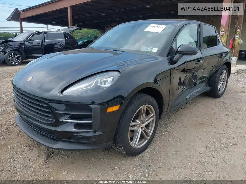 2020 Porsche Macan VIN: WP1AA2A58LLB04101 Lot: 45628115