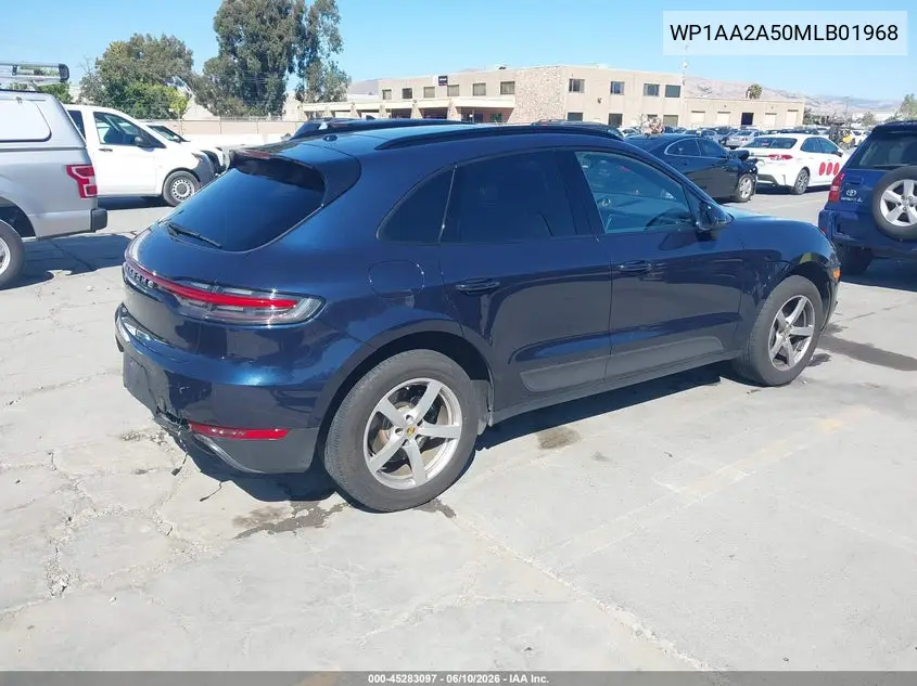 2021 Porsche Macan VIN: WP1AA2A50MLB01968 Lot: 45283097