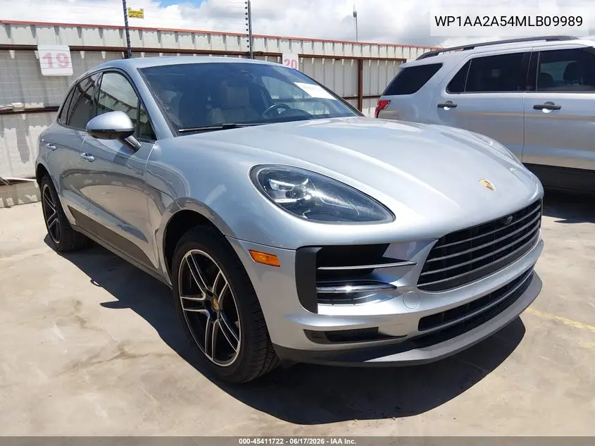2021 Porsche Macan VIN: WP1AA2A54MLB09989 Lot: 45411722