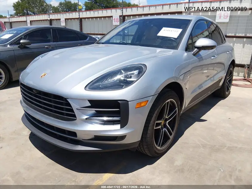 2021 Porsche Macan VIN: WP1AA2A54MLB09989 Lot: 45411722