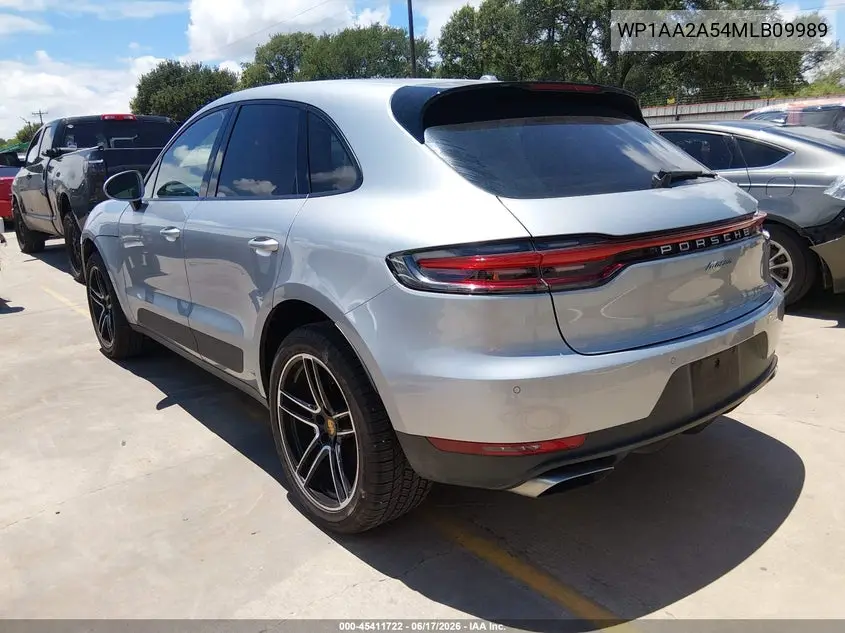 2021 Porsche Macan VIN: WP1AA2A54MLB09989 Lot: 45411722