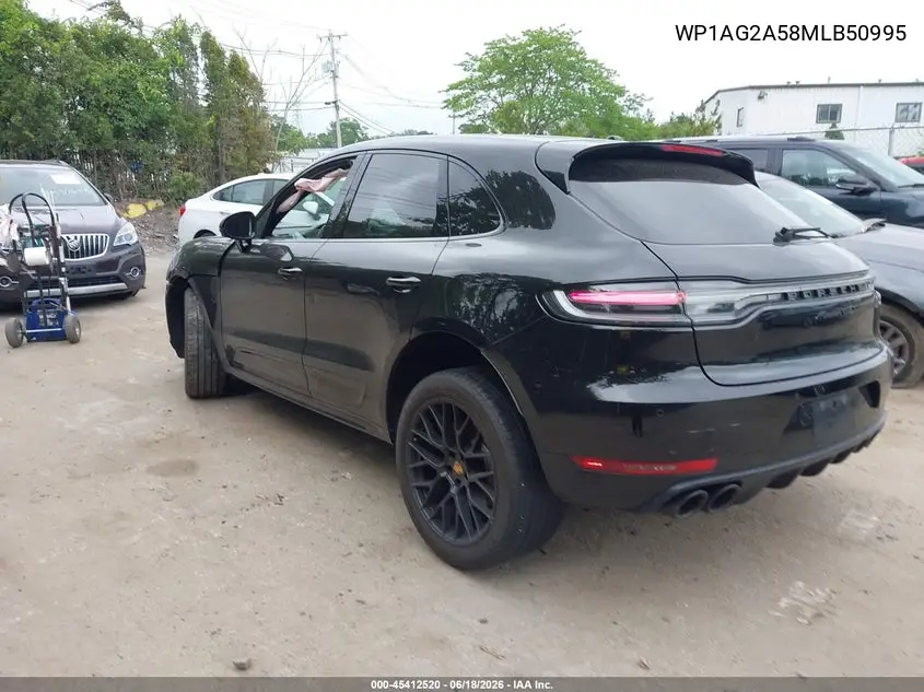 2021 Porsche Macan Gts VIN: WP1AG2A58MLB50995 Lot: 45412520