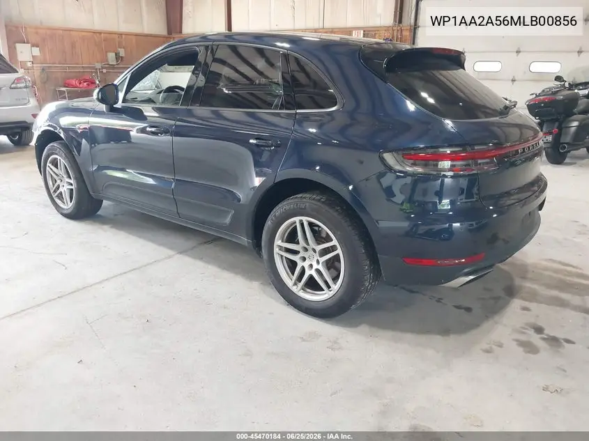 2021 Porsche Macan VIN: WP1AA2A56MLB00856 Lot: 45470184