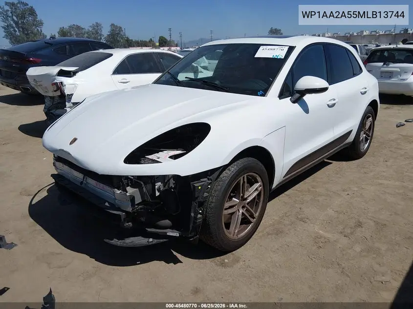 2021 Porsche Macan VIN: WP1AA2A55MLB13744 Lot: 45480770