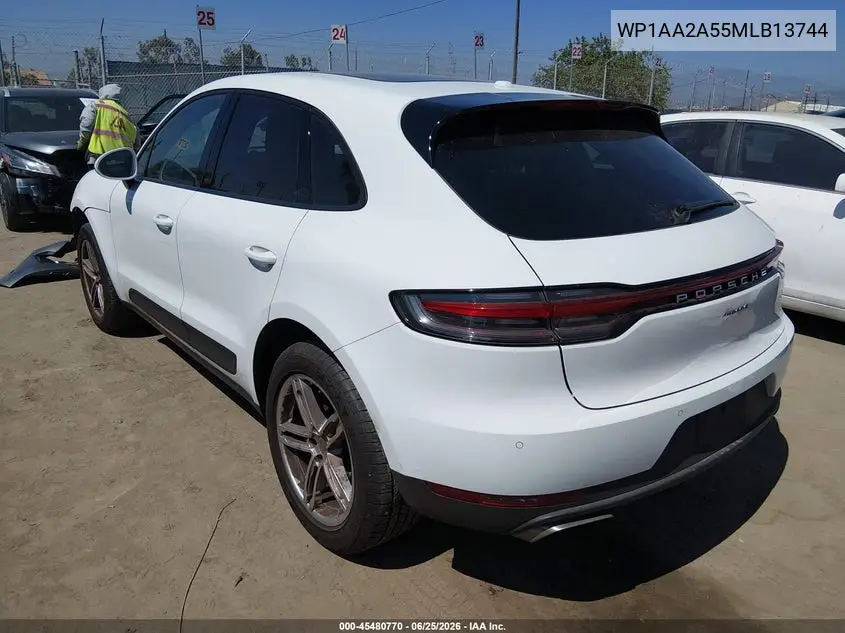 2021 Porsche Macan VIN: WP1AA2A55MLB13744 Lot: 45480770