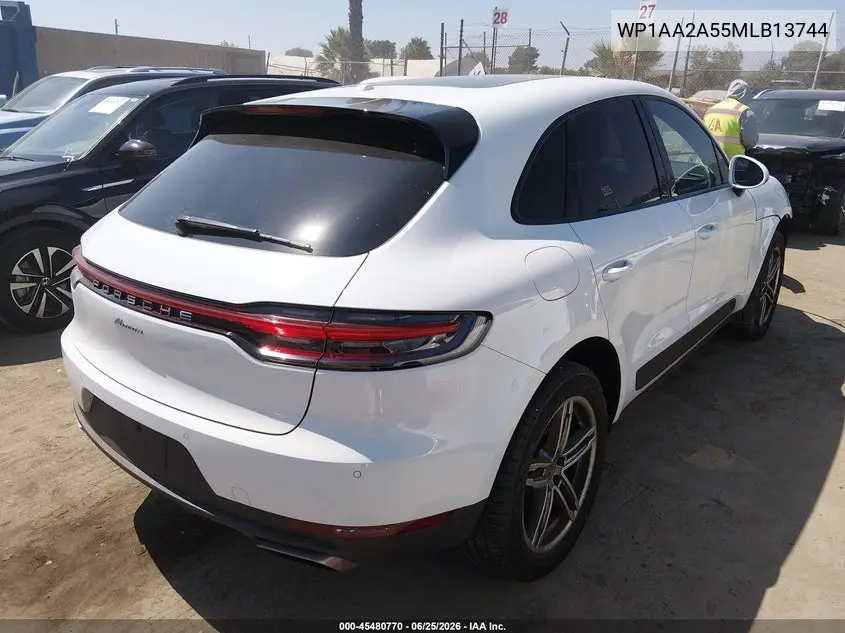 2021 Porsche Macan VIN: WP1AA2A55MLB13744 Lot: 45480770