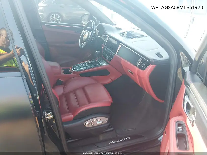 2021 Porsche Macan Gts VIN: WP1AG2A58MLB51970 Lot: 45513008