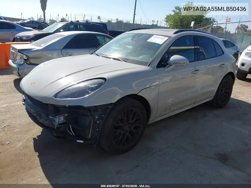 2021 Porsche Macan Gts VIN: WP1AG2A55MLB50436 Lot: 45549187