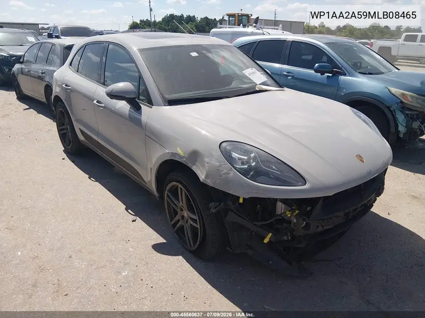 2021 Porsche Macan VIN: WP1AA2A59MLB08465 Lot: 45560637