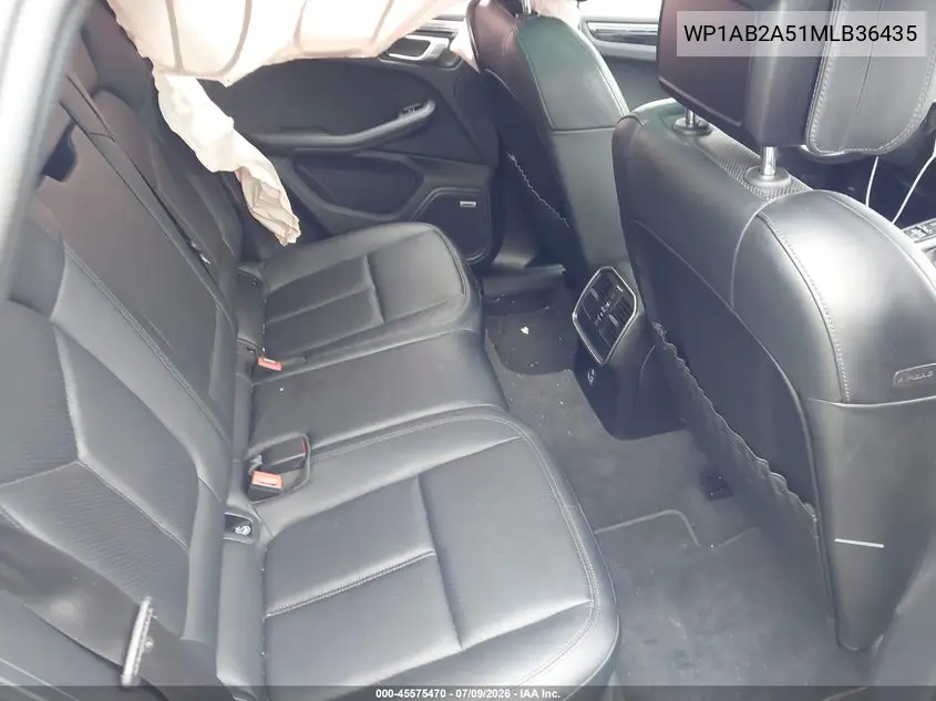 2021 Porsche Macan S VIN: WP1AB2A51MLB36435 Lot: 45575470