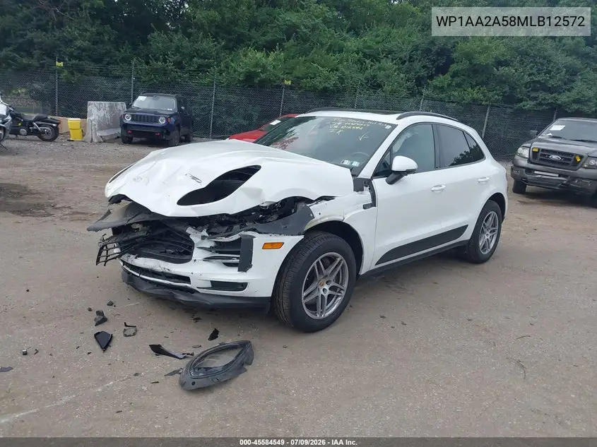 2021 Porsche Macan VIN: WP1AA2A58MLB12572 Lot: 45584549