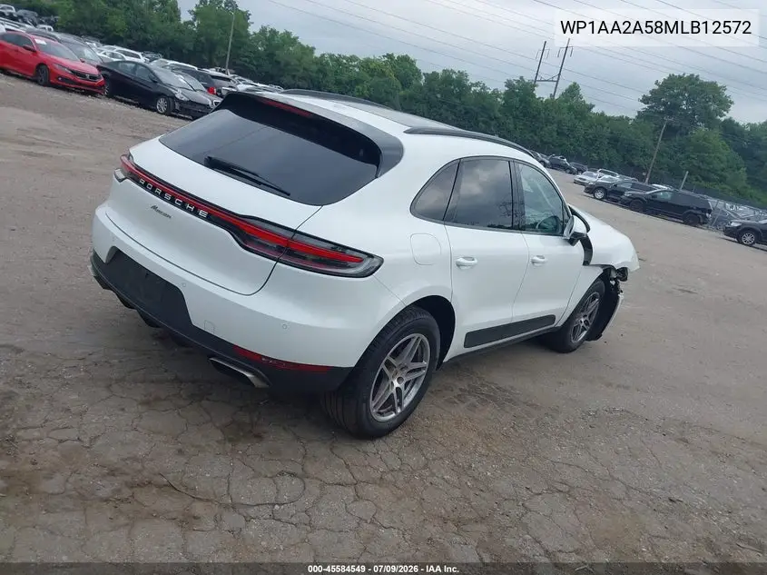 2021 Porsche Macan VIN: WP1AA2A58MLB12572 Lot: 45584549