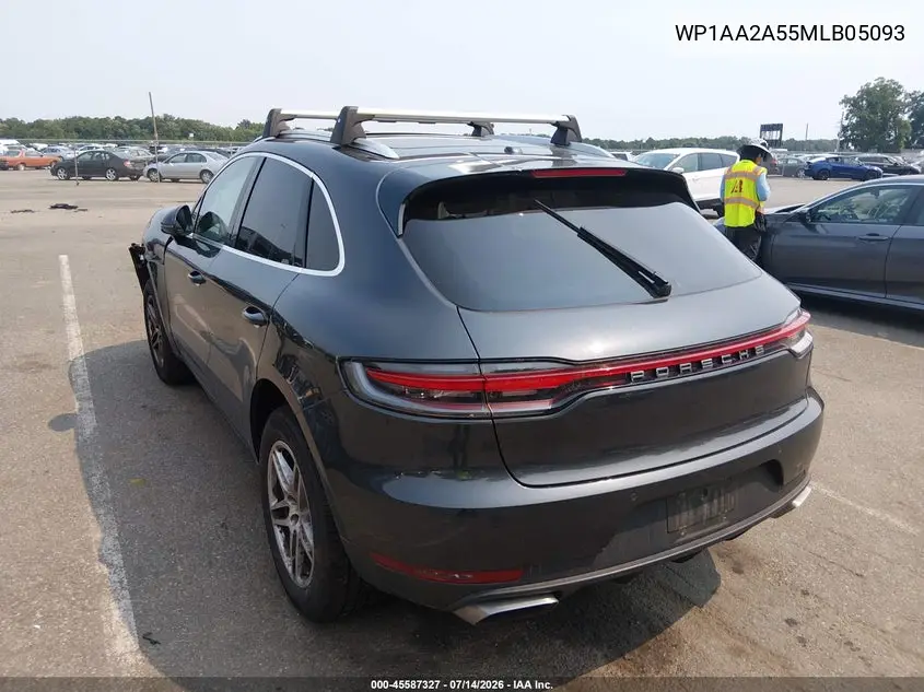 2021 Porsche Macan VIN: WP1AA2A55MLB05093 Lot: 45587327