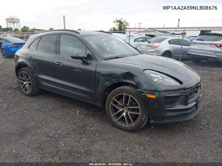 2022 Porsche Macan VIN: WP1AA2A59NLB08676 Lot: 45395103