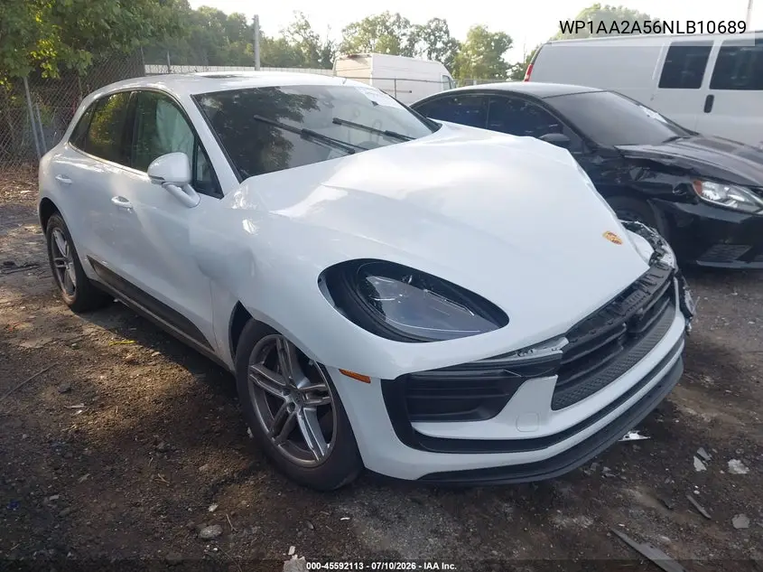 2022 Porsche Macan VIN: WP1AA2A56NLB10689 Lot: 45592113