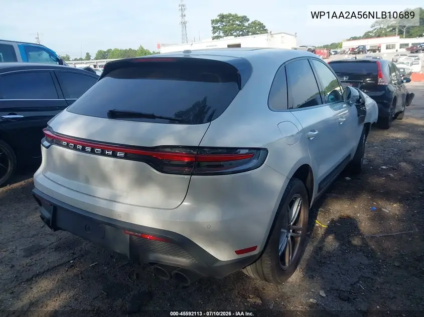 2022 Porsche Macan VIN: WP1AA2A56NLB10689 Lot: 45592113