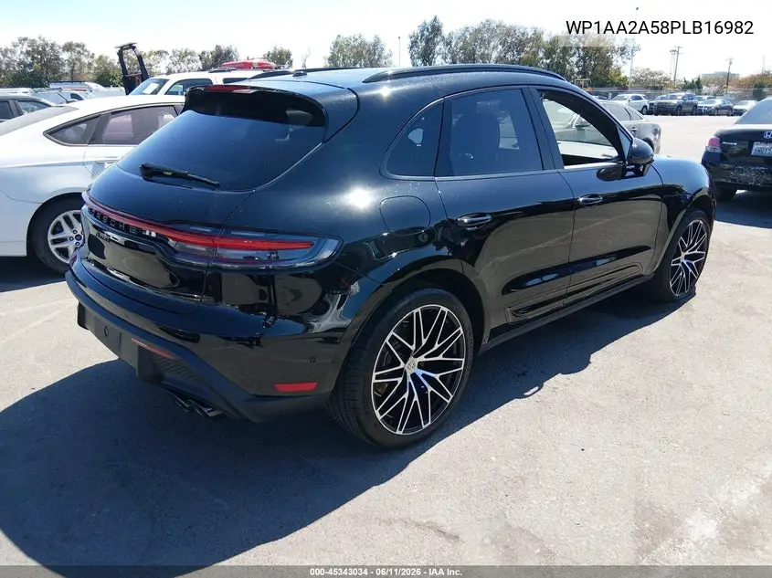 2023 Porsche Macan T VIN: WP1AA2A58PLB16982 Lot: 45343034
