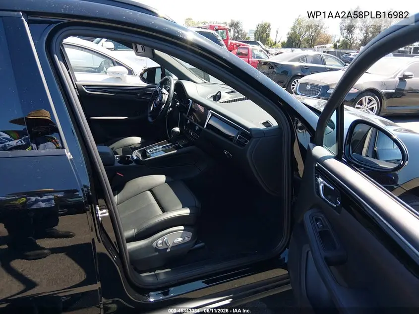 2023 Porsche Macan T VIN: WP1AA2A58PLB16982 Lot: 45343034