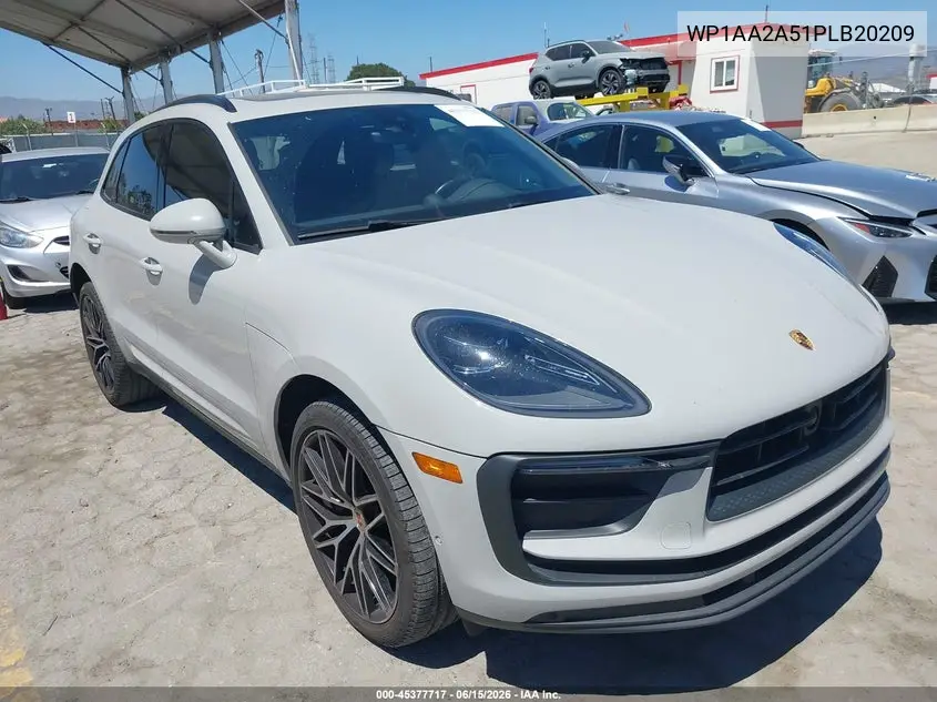 2023 Porsche Macan T VIN: WP1AA2A51PLB20209 Lot: 45377717
