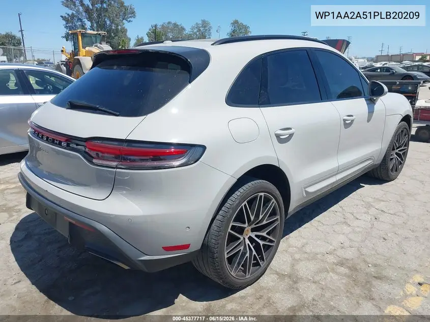 2023 Porsche Macan T VIN: WP1AA2A51PLB20209 Lot: 45377717
