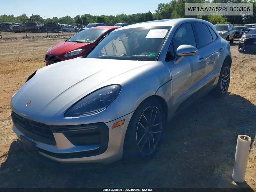 2023 Porsche Macan T VIN: WP1AA2A52PLB03306 Lot: 45458830