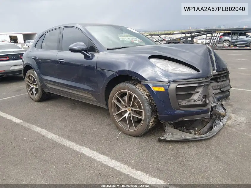 2023 Porsche Macan T VIN: WP1AA2A57PLB02040 Lot: 45466871