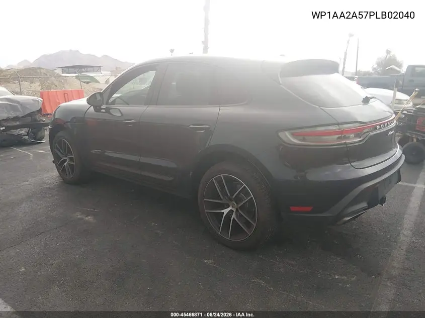 2023 Porsche Macan T VIN: WP1AA2A57PLB02040 Lot: 45466871