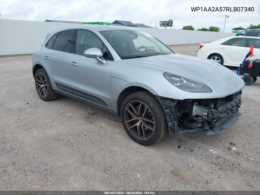 2024 Porsche Macan T VIN: WP1AA2A57RLB07340 Lot: 45312023