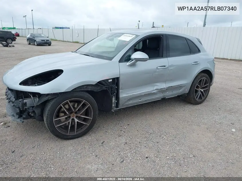 2024 Porsche Macan T VIN: WP1AA2A57RLB07340 Lot: 45312023