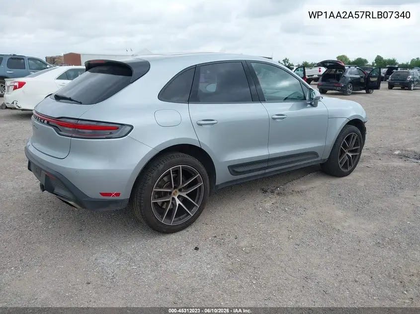 2024 Porsche Macan T VIN: WP1AA2A57RLB07340 Lot: 45312023