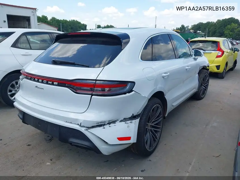 2024 Porsche Macan T VIN: WP1AA2A57RLB16359 Lot: 45349838