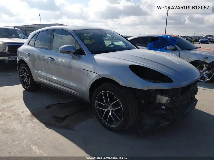 2024 Porsche Macan T VIN: WP1AA2A51RLB13067 Lot: 45513281